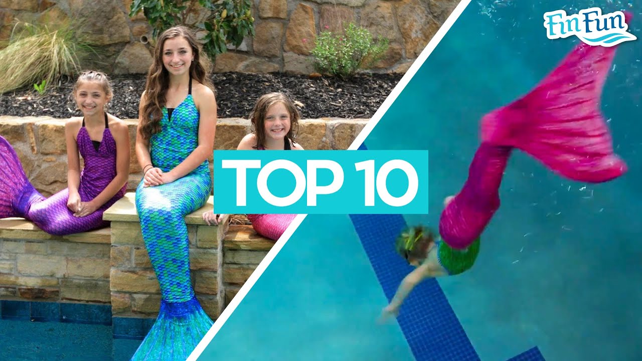 Top 10 Most Viewed Videos With Fin Fun Mermaid Tails 