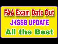 FAA Exam Date Out