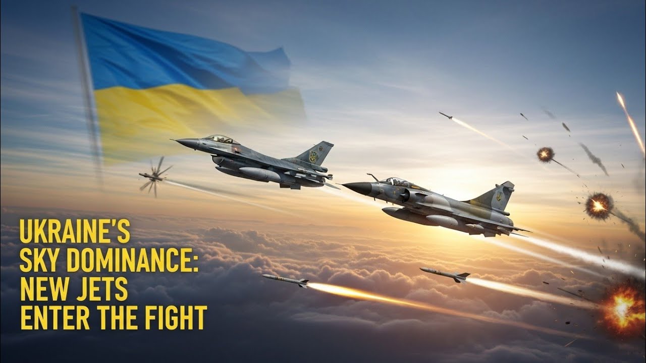 “Ukraine’s Air Force Revolution: F-16s, Mirages, and the Future of Sky Defense”