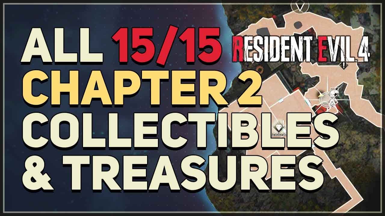 All Resident Evil 4 Remake Chapter 2 collectibles and where to