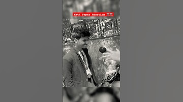 Class 10 Math Paper Reaction Video | paper Very Tough That Student