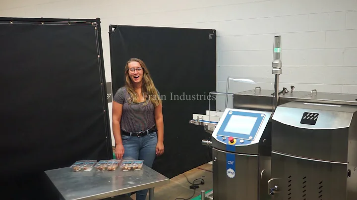 Loma Checkweigher Belt CW3 1500 Demonstration