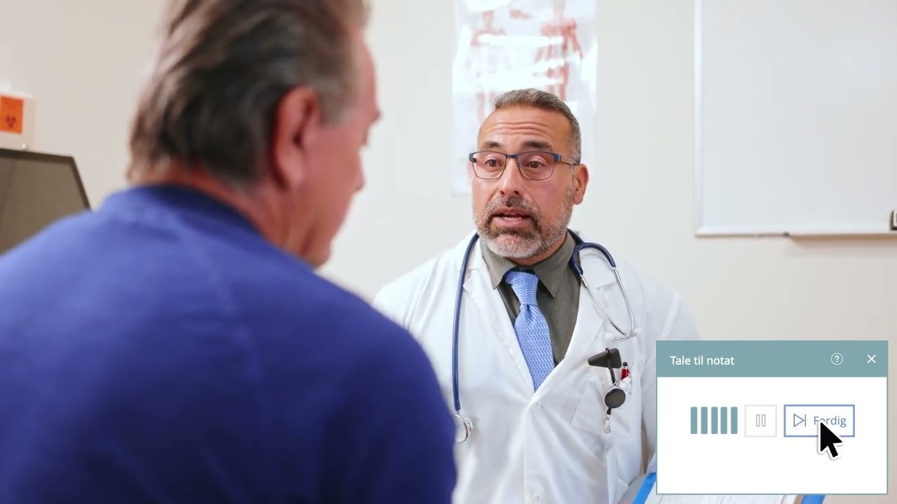 Tale til notat i EG Infodoc