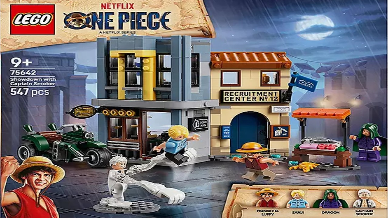 Showdown with Captain Smoker LEGO instructions