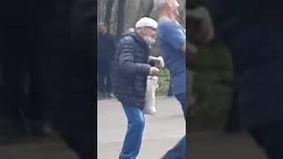 Дедушка зажигает в Сокольниках 21.04.24.