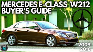 Used Mercedes E-Class W212 Buyers guide (2009-2016) Avoid faults and common problems (CDI/CGI)