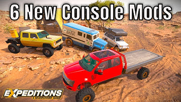 Latest Console Mods in Expeditions New Mudrunner Game