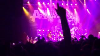 Asking Alexandria "Dedication & Someone, Somewhere" LIVE! 10 Years In The Black Tour - Dallas, TX