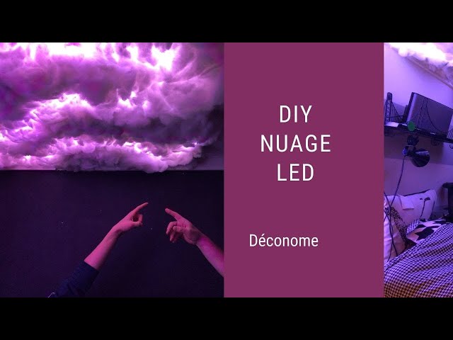 DIY nuage LED 