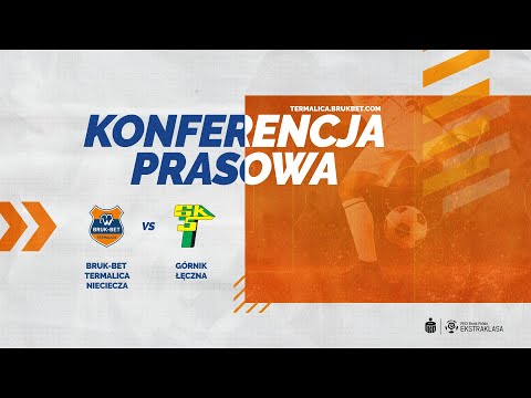 Konferencja prasowa po meczu Bruk-Bet Termalica - Górnik Łęczna