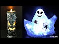 DIY HALLOWEEN! 2 Idei creative pentru Halloween! Fantoma si lumanare pentru Halloween!