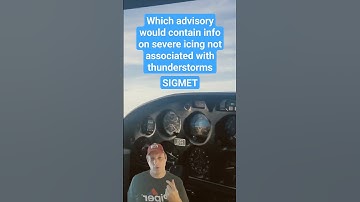 Private Pilot Test Prep / Aviation Weather SIGMET / Learn To Fly / How To Fly #flighttraining