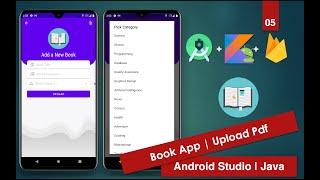Book App Firebase | 05 Upload Pdf | Android Studio | Kotlin
