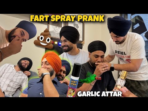 ATTAR & FART SPRAY PRANK WITH FRIENDS 😱 CRAZY REACTIONS