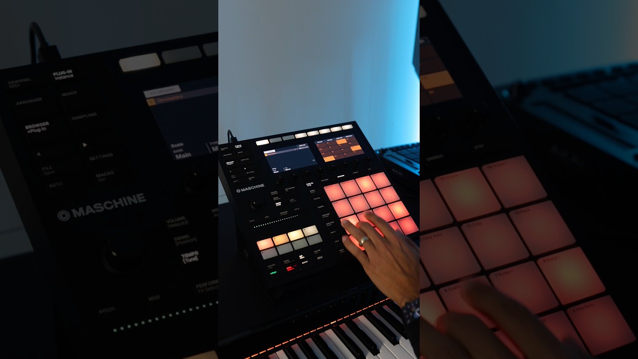 Melodies on Maschine. #maschine #nativeinstruments #beats