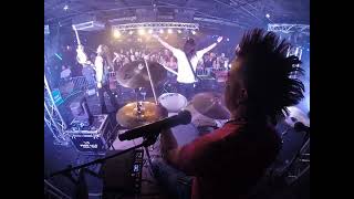 Fall Out Boy drum cam cover David Lynam