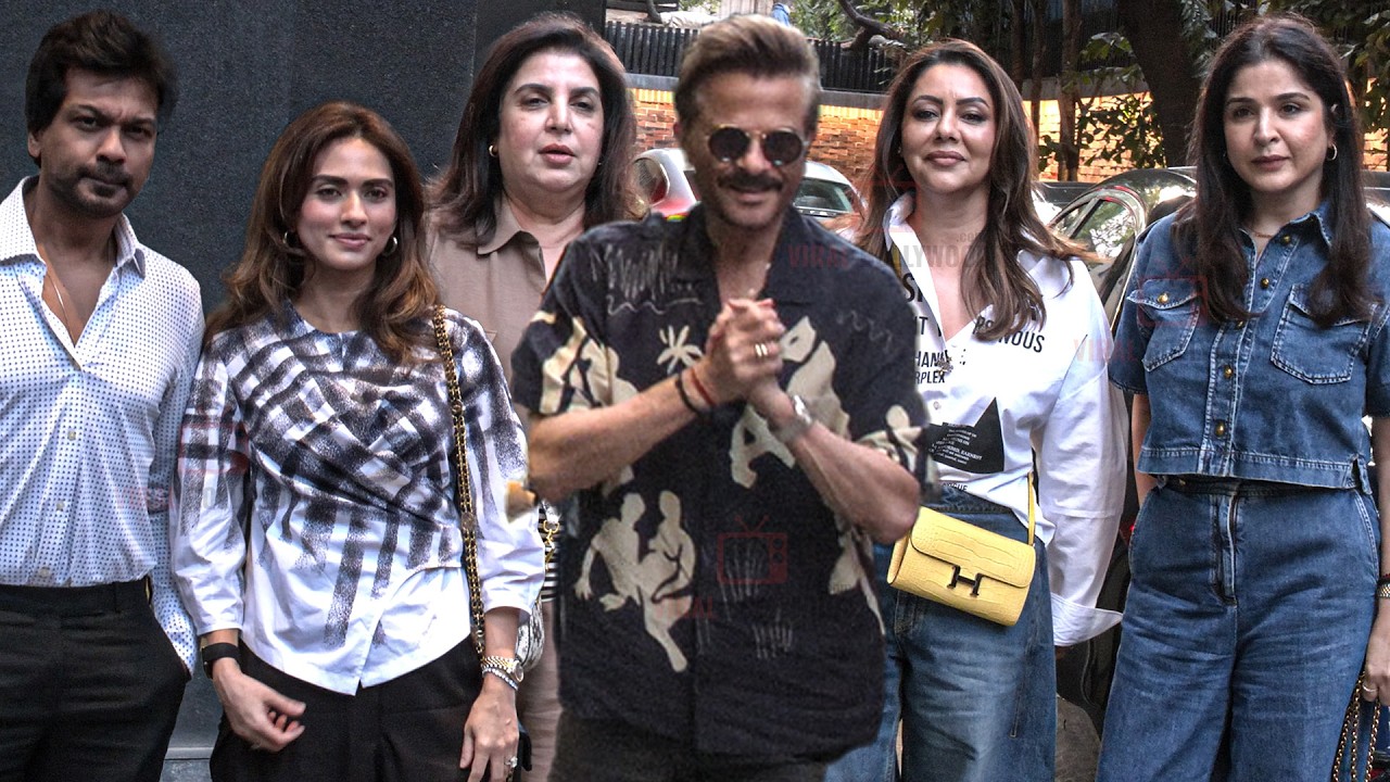 Subedaar Special Screening | Anil Kapoor, Suhana Khan, Gauri Khan, Farah Khan And more
