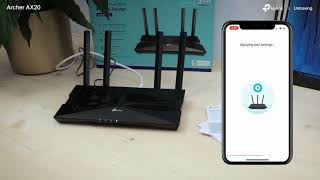 TP-Link #UNBOXING Wi-Fi 6 | Archer AX20 - AX1800 Wi-Fi 6 рутер