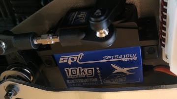 Upgrade servo test SPT5410L vs stock 9kg VRX servo