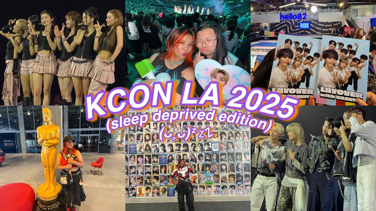 KCON LA 2025 VLOG ✩♬₊˚.