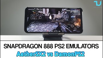 AetherSX2 vs DamonPS2 Pro Black PS2 Gameplay/Snapdragon 888 Best Settings 60FPS Full Speed Update
