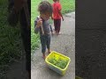 Teaching children about nature and protecting plants#plantcare #kidsgardening #nature