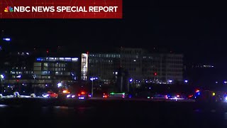 American Airlines flight collides with helicopter in Washington, D.C.