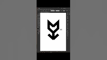 Modern S Monogram logo trick in illustrator - Adobe Illustrator Tutorial #ondesign #shortvideo