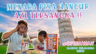 FAMILY BOARD GAMES | MAINAN KELUARGA SERU | STACKING | AZL feat KAK OBIE MAGIC screenshot 2