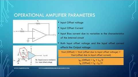 Embedded Workshop - Part 62 || Operational Amplifier Parameters || Understanding op-amp basics