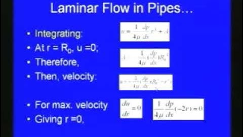 Lec-19 Laminar and Turbulent Flows