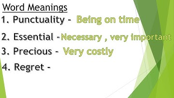 Class -2 Ch -5 Be on time Moral Science