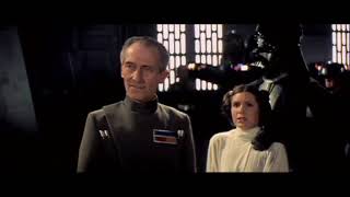 Celebrity Peter Cushing & Carrie Fisher | Star Wars IV: A New Hope Deleted Scene (1977) Wealth