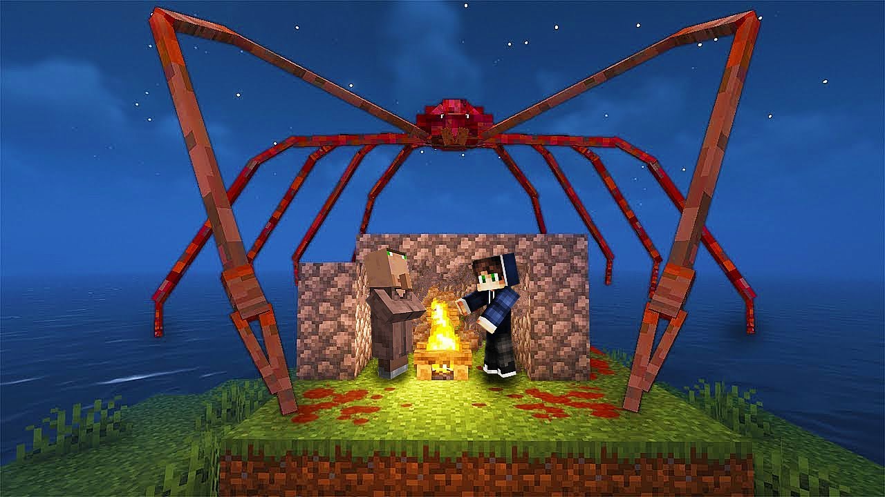 Rage i Kovalski na Ostrvu sa Svakim Horor Čudovištem u Minecraftu...