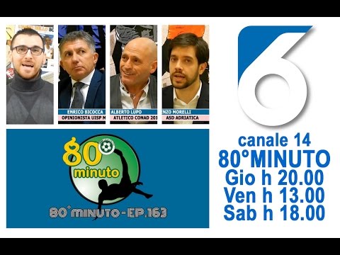 UISP MAGAZINE: 80Â°Minuto - nÂ°10 (163) | STAGIONE 2016/17