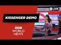 Awkward Live Kissenger Demo on BBC World News