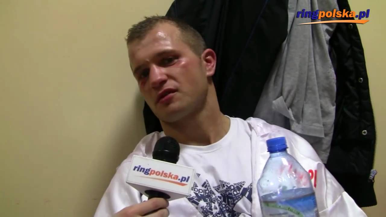 Krzysztof Cieślak po przegranym rewanżu z Dariuszem Snarskim