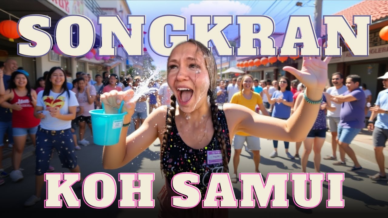 We Celebrated Songkran the Wrong Way… Until Koh Samui