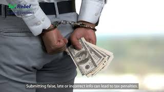 Get Expert Help to Avoid Tax Penalties with Tax Relief ASAP