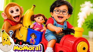 Toot Toot Train Song | Kids Songs | Momoral - Nursery Rhymes