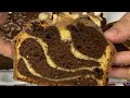 الكيكه الرخامية ❤️الى عشاق السنيكرس والشكلاطة الفاخرة # Cake marbré façon snickers