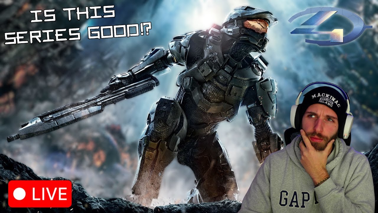 First Time Ever Playing HALO 4… Let’s see what the HYPE is about!!