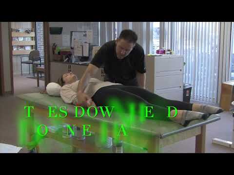 LUMBAR SPINE AND HIP SUPINE SYMPTOM MODULATION EVALUATION