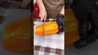 Amazing Papaya Cutting Skill - Fruits Cutting Skill