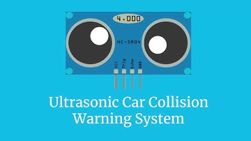 DIY(Arduino) Ultrasonic Sensor Car Collision Warning System