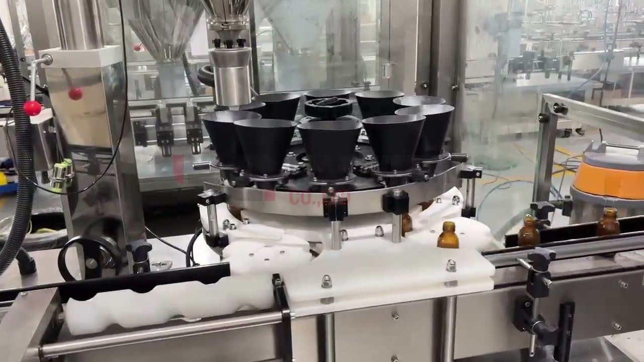 high speed rotary powder bottling machine|YQ machinery auger powder filler 