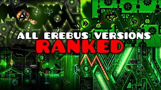 Ranking Every Version of Erebus From WORST to BEST