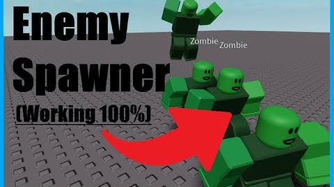 How to Make A Enemy Spawner In Roblox Studio