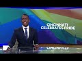 Thousands march through the streets of downtown Cincinnati in city's annual Pride parade