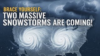 Brace Yourself: Two Massive Snowstorms Are Coming!#WinterStorm #JanuaryWeather #SevereWeather